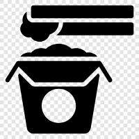 rice cooker, rice cooker box, white rice, brown rice icon svg