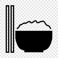 rice cooker, brown rice, white rice, risotto icon svg