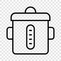 Rice Cooker Recipes, Rice Cooker Rice, Cooker Rice, Cook icon svg