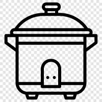 Rice, Cooker, Electric, Kitchen icon svg