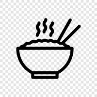 rice, rice dish, rice bowl, porridge icon svg