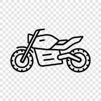 Riding, Riding a Motorcycle, Motorcycle icon svg