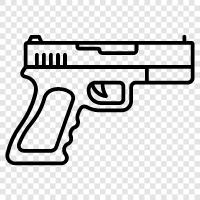 rifle, gun control, firearms, firearms legislation icon svg