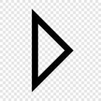 right triangle, acute triangle, obtuse triangle, isosceles icon svg