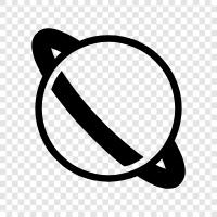 Ring, Orbit, Moons, Atmosphere icon svg