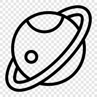 Ring, Planets, Moons, Atmosphere icon svg