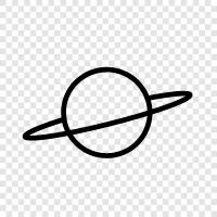 Ring, Planet, Astrophysik, Raumsonde symbol