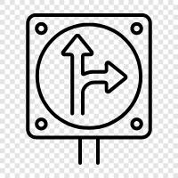 Road junctions, Junction, Crossroads, Intersection icon svg