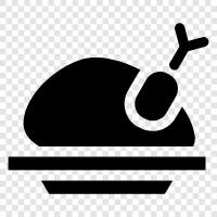 Roaster, Cooking, Recipe, Chicken icon svg