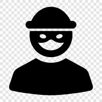 robbers, burglars, thief icon svg