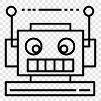 Roboter, Robotik, RobotikTechnologie, RobotikSysteme symbol