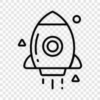 rocket launch, rocket launch success, rocket launch failure, rocket launch schedule icon svg