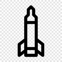 rocket launch, SpaceX, Blue Origin, Virgin Galactic icon svg