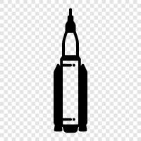 rocket science, SpaceX, space exploration, space missions icon svg