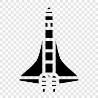 rockets, satellites, space, astronomy icon svg