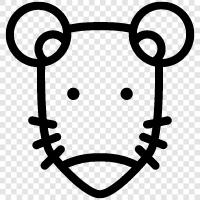 rodent, gnaw, chew, destroy icon svg