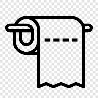 Roll, Toilet, Paper, Holder icon svg
