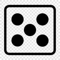 roll, gaming, tabletop, Dice icon svg