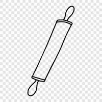 rolling pins, cooking utensils, kitchen tools, baking tools icon svg