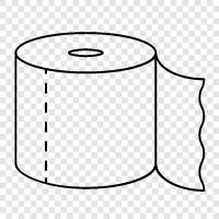 rolls, tissue, tissue paper, paper icon svg