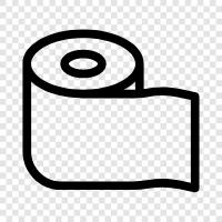 rolls, Charmin, Bounty, Northern Paper icon svg