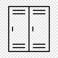 room, storage, locker icon svg