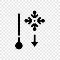 Raumtemperatur, Fieber, Körpertemperatur, Thermometer symbol