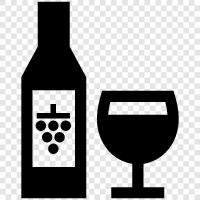 rose wine, Shiraz, Cabernet Sauvignon, red wine icon svg