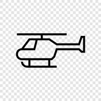 rotor, aircraft, rotorcraft, helicopter rescue icon svg