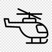 Rotor, Lift, Hubleistung, Flugzeug symbol