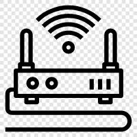 router, security, internet, hotspot icon svg