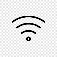 router, access point, signal, signal strength icon svg