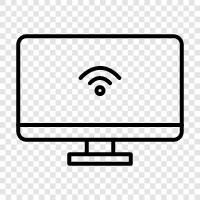 router, access point, signal, antenna icon svg