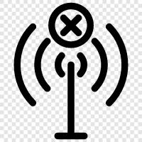 routers, access points, signal strength, security icon svg