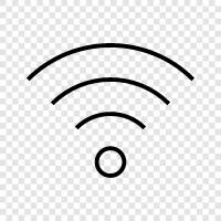 Router, Anschluss an ein WLANNetzwerk, sicheres WLAN, WLAN symbol