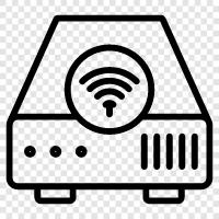 routers, signal, connecting, internet icon svg