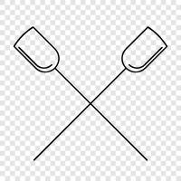 rowers, water sports, rowing, sculling icon svg