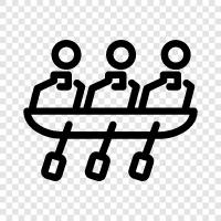 rowing machines, rowing machine reviews, rowing workouts, rowing equipment icon svg