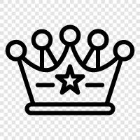 Royal, Monarchy, Throne, Crown Prince icon svg