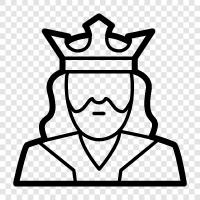 royalty, ruler, dictatorship, monarchy icon svg