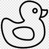 Rubber Duck Toys, Duck Toys, Duck Toy, Toys icon svg