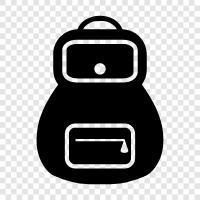 rucksack, suitcase, bag, shoulder bag icon svg