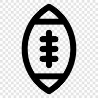 Rugby, Ball, Sports, Rugby Ball icon svg