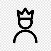 rule, monarch, royal, dynasty icon svg
