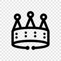 ruler, monarch, autocrat, absolute icon svg