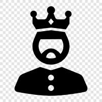 ruler, monarch, emperor, British icon svg