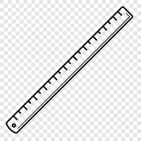 cetvel, ruler ikon svg