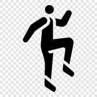 running, walking, exercise, health icon svg