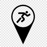 running, jumping, throwing, sprinting icon svg