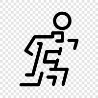 running, jumping, throwing, sprinting icon svg